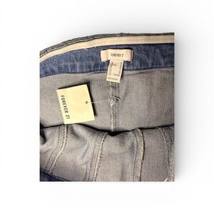 Forever 21 women’s denim tube top dress.